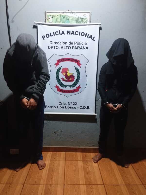 Detienen a dos implicados en hurto de computadoras de escuela en CDE - La Clave