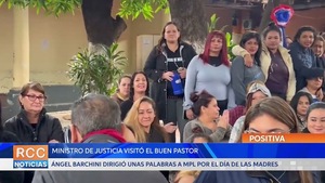 Ministro de Justicia visitó el Buen Pastor en el dia de las madres