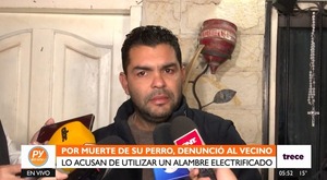 Limpio: perrito muere electrocutado y familia apunta a un vecino - trece