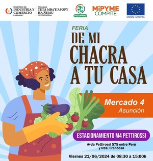 Vuelve una vez más feria “De mi chacra a tu casa”