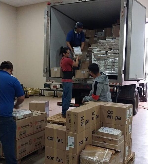 Reciben insumos y medicamentos para el Alto Paraná