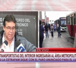 Transportistas del interior buscan respaldar a la ciudadanía el lunes - Paraguay.com