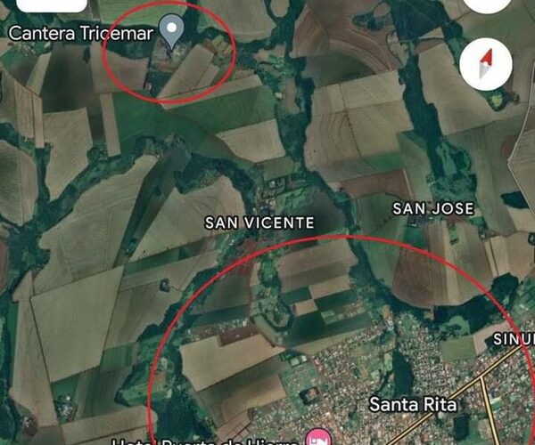 Explosión en cantera hizo temblar la ciudad de Santa Rita