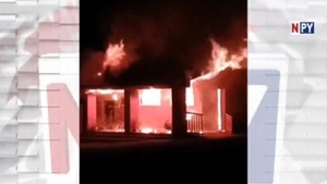 Ladrones quemaron una casa en Itapúa - Noticias Paraguay