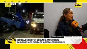 Libre, pero sin poder trabajar: familia de camionero pide nulidad de la causa - ABC Noticias - ABC Color
