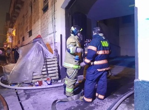 Investigan incendio en la Caja de Jubilación Municipal