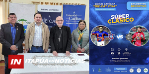 LANZARON SUPERCLÁSICO SOLIDARIO “OLIMPIA vs CERRO PORTEÑO” DE LA BIE-CAT 2024 - Itapúa Noticias