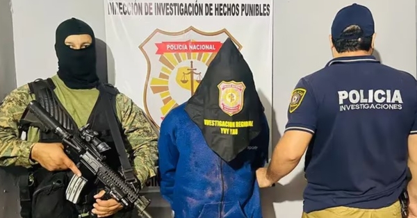 Capturan en Yby Yaú a un hombre investigado por múltiples homicidios