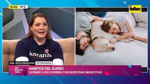 Video: ¿Es recomendable dormir con nuestras mascotas? - Ensiestados - ABC Color