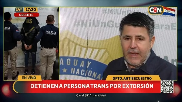 Detienen a persona trans por extorsión - C9N