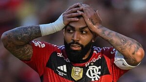 Flamengo multa y le quita el 10 a Gabigol