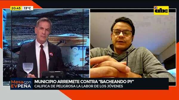 Video: municipio calificó de peligrosa la labor de “Bacheando Py” - Mesa de Periodistas - ABC Color