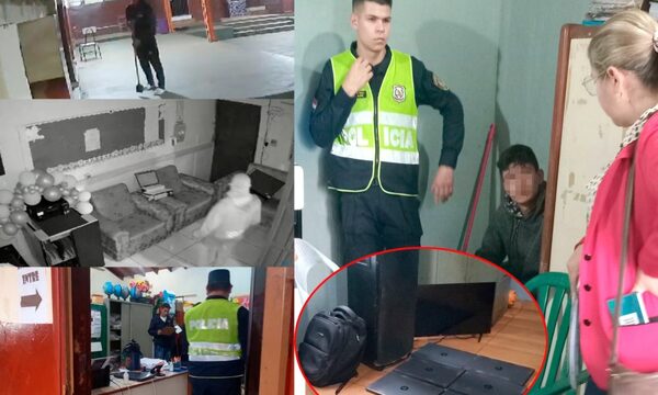 Ladrones de escuela reconocen que vendieron equipos en el microcentro de CDE – Diario TNPRESS