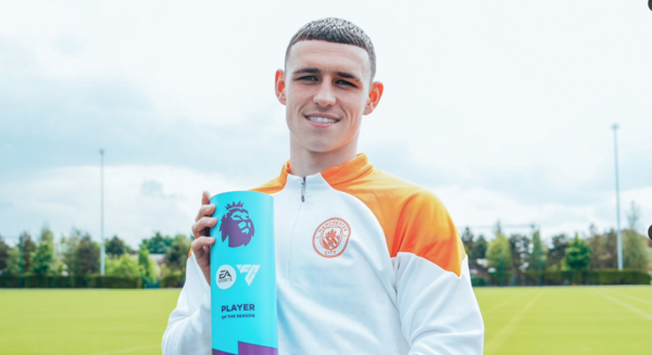 Versus / Phil Foden es elegido mejor jugador de la temporada en la Premier League