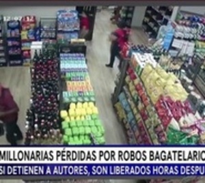 Comerciantes denuncian millonarias pérdidas por robos bagatelarios - Paraguay.com