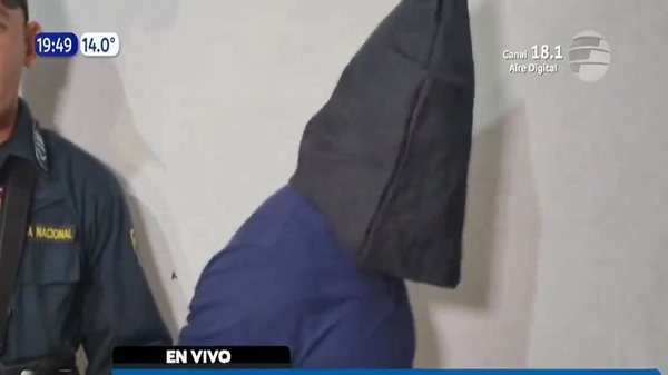 Presunto autor de un crimen se pone a disposición de la Justicia - Noticias Paraguay
