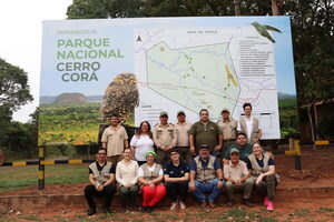 Visita técnica al Parque Nacional Cerro Corá para verificar avances de proyecto ambiental - .::Agencia IP::.