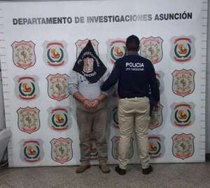 Detienen a presunto miembro de banda de asaltantes - Policiales - ABC Color