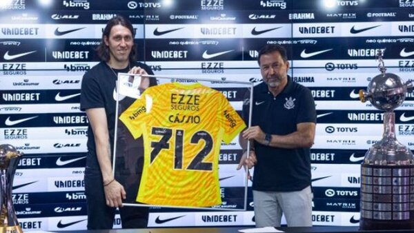 Cássio se despide del Corinthians tras doce años en el club