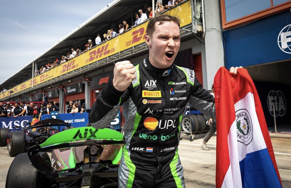 ¡Joshua Duerksen hace historia para Paraguay logrando su primer podio en Fórmula 2! - Megacadena - Diario Digital