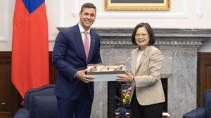 Santiago Peña se reúne con presidenta de Taiwán y reafirma el apoyo de Paraguay