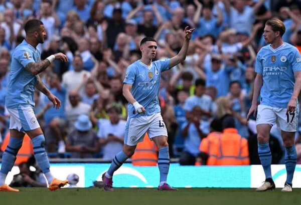 ¡Manchester City campeón de la Premier League! La victoria por 3-1 ante West Ham consagró a los de Guardiola