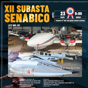 Senabico anuncia subasta de bienes incautados para el 23 de mayo - ADN Digital