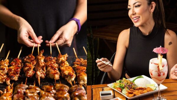 Yakitori Club: pioneros en comida japonesa callejera en Paraguay (los asaditos con salsa teriyaki son una delicia)