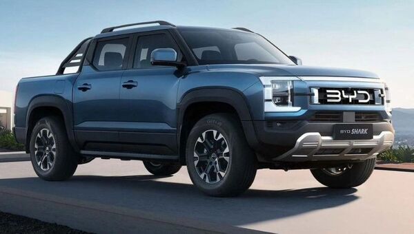 BYD Shark: primera pickup de la marca china viene con tres motores y 430 HP