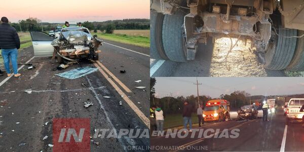 ACCIDENTE SE COBRÓ UNA VIDA EN CARMEN DEL PARANÁ - Itapúa Noticias