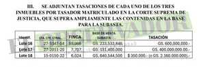Fernando González Karjallo busca frenar subasta de inmuebles 