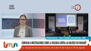 Convocan a concurso de investigación sobre la violencia contra las mujeres en Paraguay • PARAGUAY TV HD