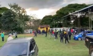 (VIDEO)Partido acabó en una batalla campal en Itacurubi