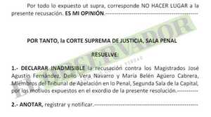 Sala Penal ratifica a camaristas en caso conocido como “megaevasión”