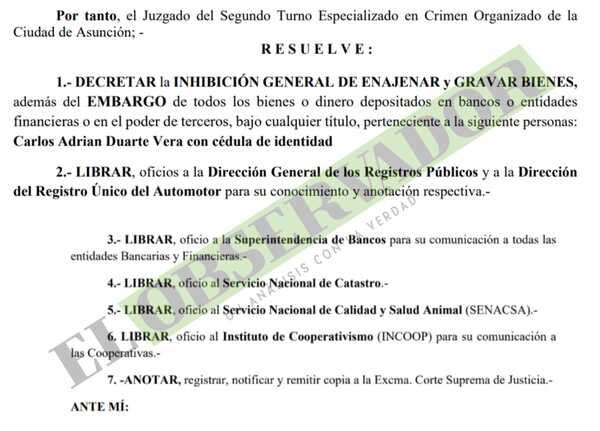 Juez traba posibilidad de que presunto narcoabogado oculte bienes y dinero