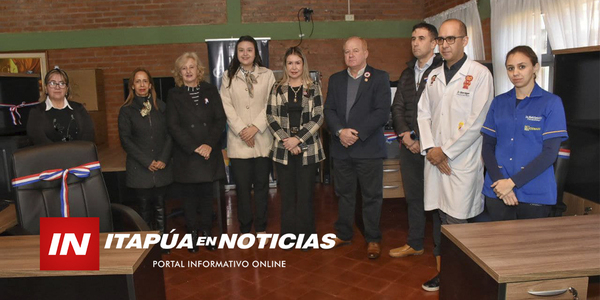 GOBERNACIÓN DE ITAPÚA ENTREGÓ MOBILIARIOS AL CENADE - Itapúa Noticias