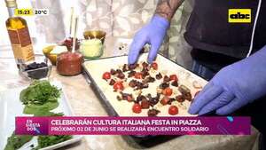 Video: celebrarán Cultura italiana “Festa in Piazza”  - Ensiestados - ABC Color