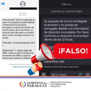 Alertan sobre envío de SMS fraudulentos para robar datos - ADN Digital