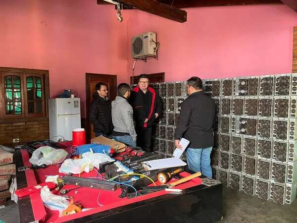 Paraguarí: mañana habría novedad sobre criptominería en propiedad del exdiputado Cuevas - Nacionales - ABC Color