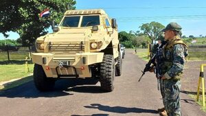 Mañana saldrán vehículos blindados de los militares sobre la ruta