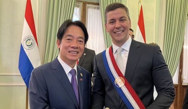 Lai Ching-Te, nuevo presidente taiwanés, agradece el apoyo paraguayo