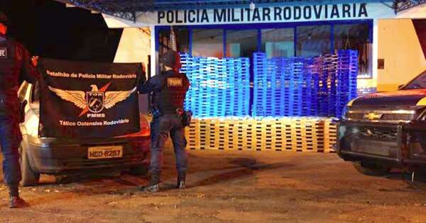 La Nación / Comisan más de 1 t de marihuana paraguaya