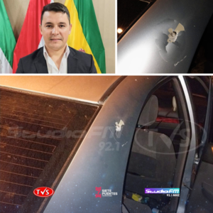 ATACAN VEHÍCULO DEL PRESIDENTE DE LA JUNTA MUNICIPAL DE CNEL BOGADO - TVS