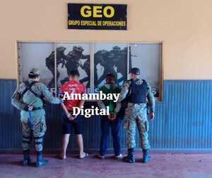 Agentes del GEO detienen a dos hombres en Pedro Juan Caballero buscados por asesinato