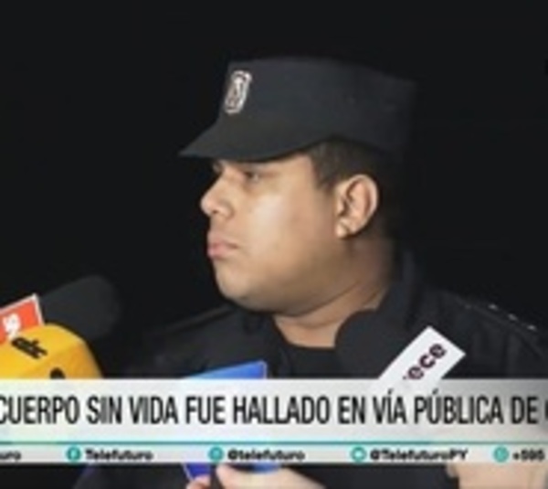 Encontraron muerto a un joven en plena vía pública en Capiatá - Paraguay.com