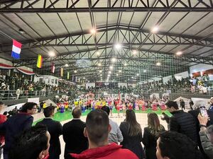 Inició el Mundial Futbol de Salón C17 en el Alto Paraná