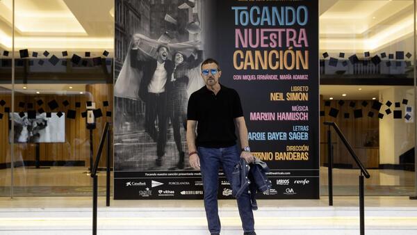 Antonio Banderas anuncia que volverá a trabajar en Broadway en 2025