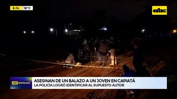 Capiatá: joven de 23 años fue asesinado de un balazo - ABC Noticias - ABC Color