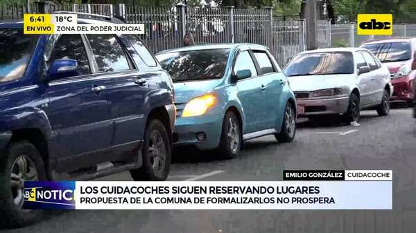 Video: Cuidacoches siguen esperando promesa de la comuna de formalizarlos - ABC Noticias - ABC Color