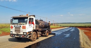 Ruta asfaltada Puerto Indio – Mbaracayú – Supercarretera tiene un avance de más del 20%